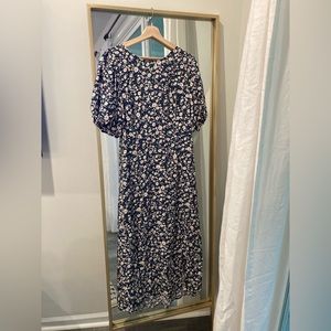 Old Navy Puff Sleeve Maxi Dress -Size XL